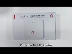 خانه Olax Ax6 Pro 300Mbps Cat4 4000mah روتر وایرلس 4G LTE CPE