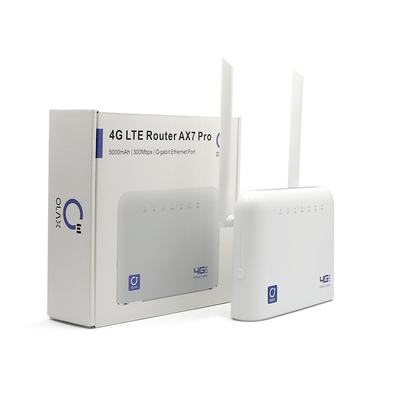 OLAX AX7 Pro CPE Wifi Router 4g Lte Modem با اسلات سیم کارت باتری 5000mah