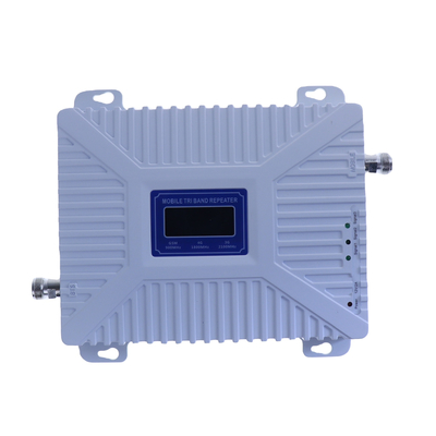تقویت کننده سیگنال 900/1800/2100 مگاهرتز قیمت کارخانه تقویت کننده با قدرت بالا 70db تقویت کننده سیگنال تلفن همراه 2G/3G/4G سه باند