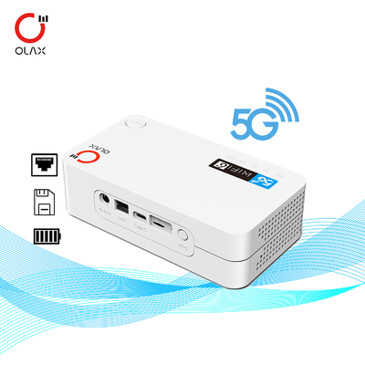 OLAX G5010 QUALCOMM X55 4G 5G LTE جیبی WIFI HOTSPOT 4000MAH باتری روتر CPE CAT22 مودم قابل حمل روتر CPE