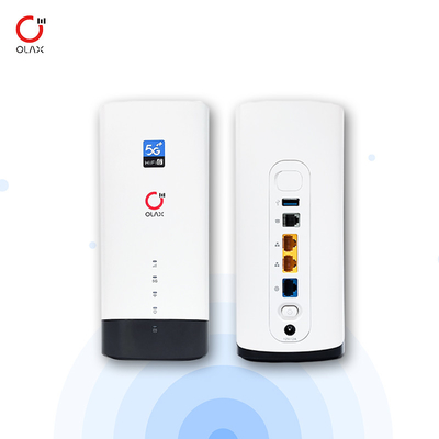 Olax G5018 5G CPE مودم WiFi6 مودم بی سیم روتر 5G بی سیم WIFI قابل حمل با اسلات سیم کارت
