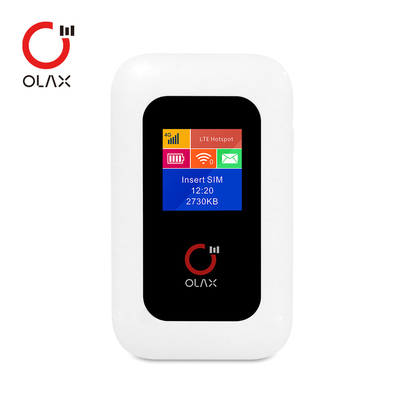 OLAX MF980L Mini قابل حمل 4G روتر وای فای جیبی موبایل با سرعت 150 مگابیت بر ثانیه نمایشگر LCD برای آسیا
